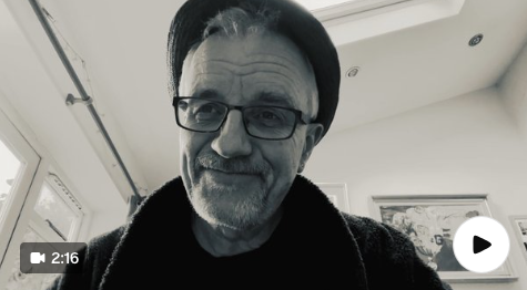 Richard Coan playing the piano