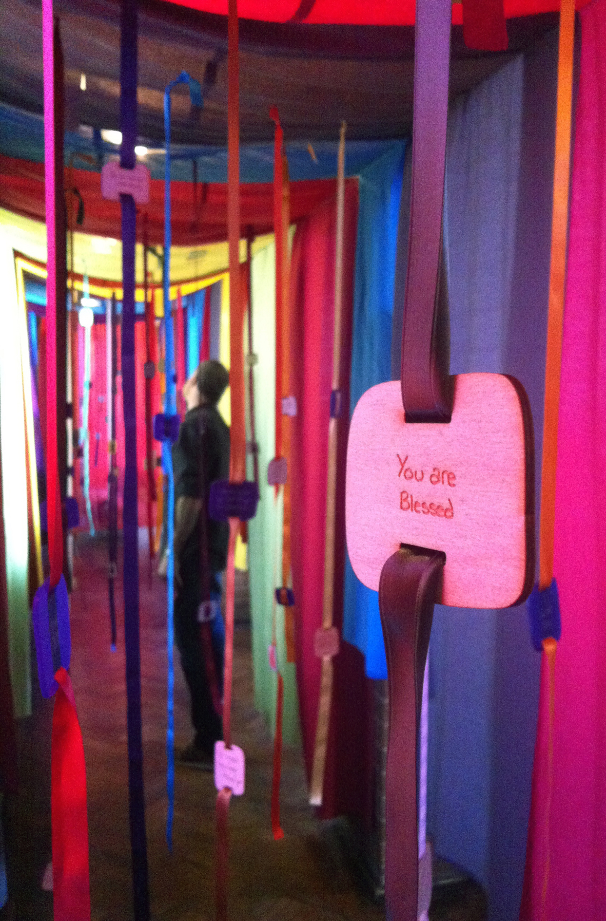 walk of affirmation sculpture