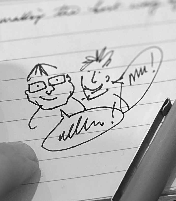 Conversation cartoon